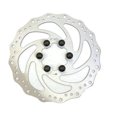 Zero Error Racing 140MM Stainless Steel Brake Rotor Designed for BMX Racing and Has Smooth Edges for Go-Peds.