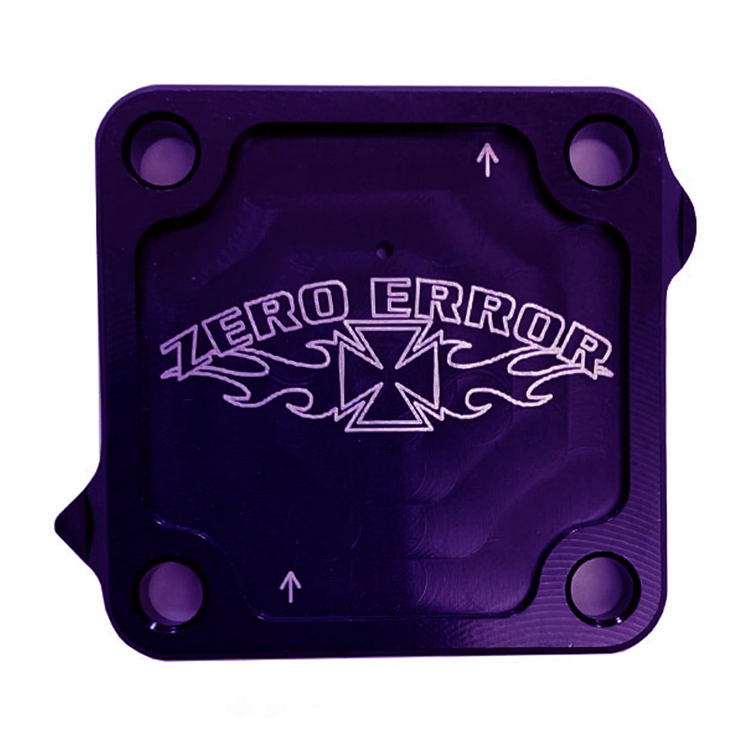Purple Zero Error Racing Junior Dragster Walboro Fuel Pump Cover.