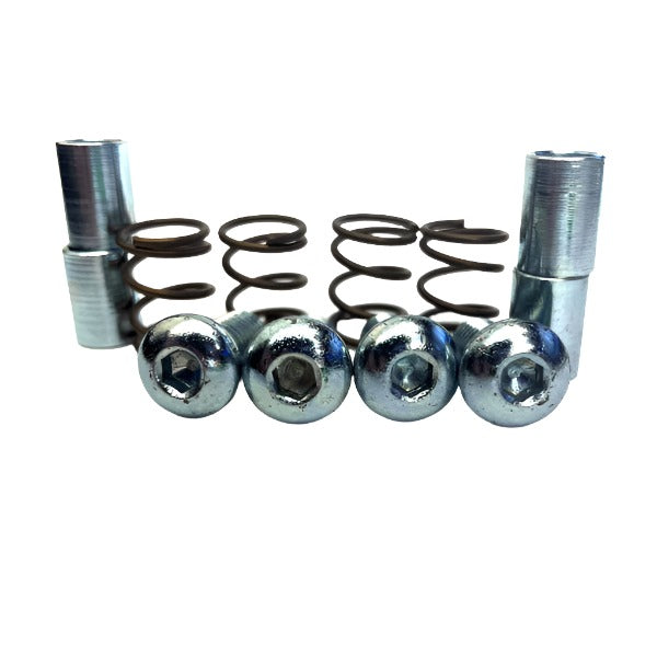 Front of MCP Replacement Springs, Sleeves & Screws for 650Q Dual Piston Caliper.