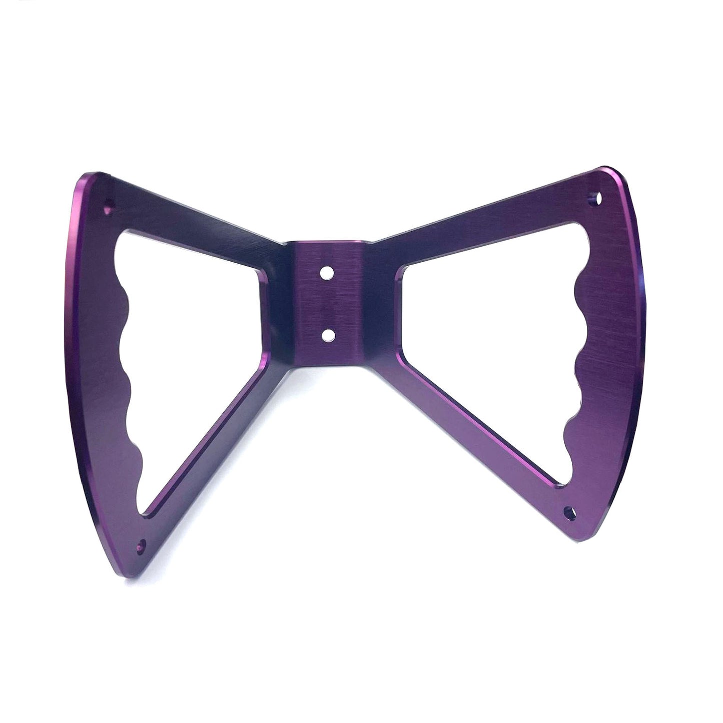 Purple Zero Error Racing Junior Dragster Billet Aluminum Steering Wheel.
