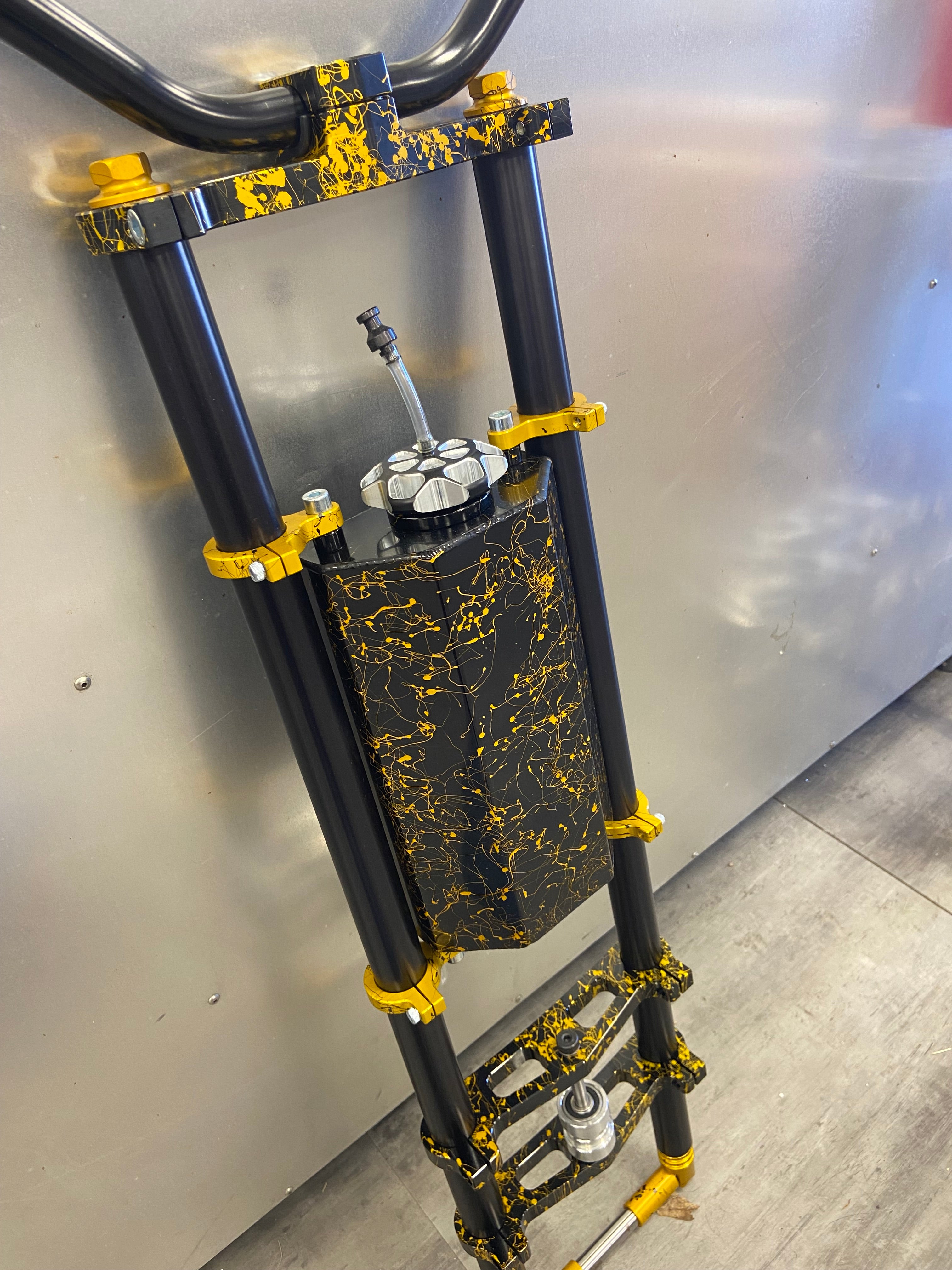 ZE GoPed GSR/BigFoot Triple Tree Front Assembly