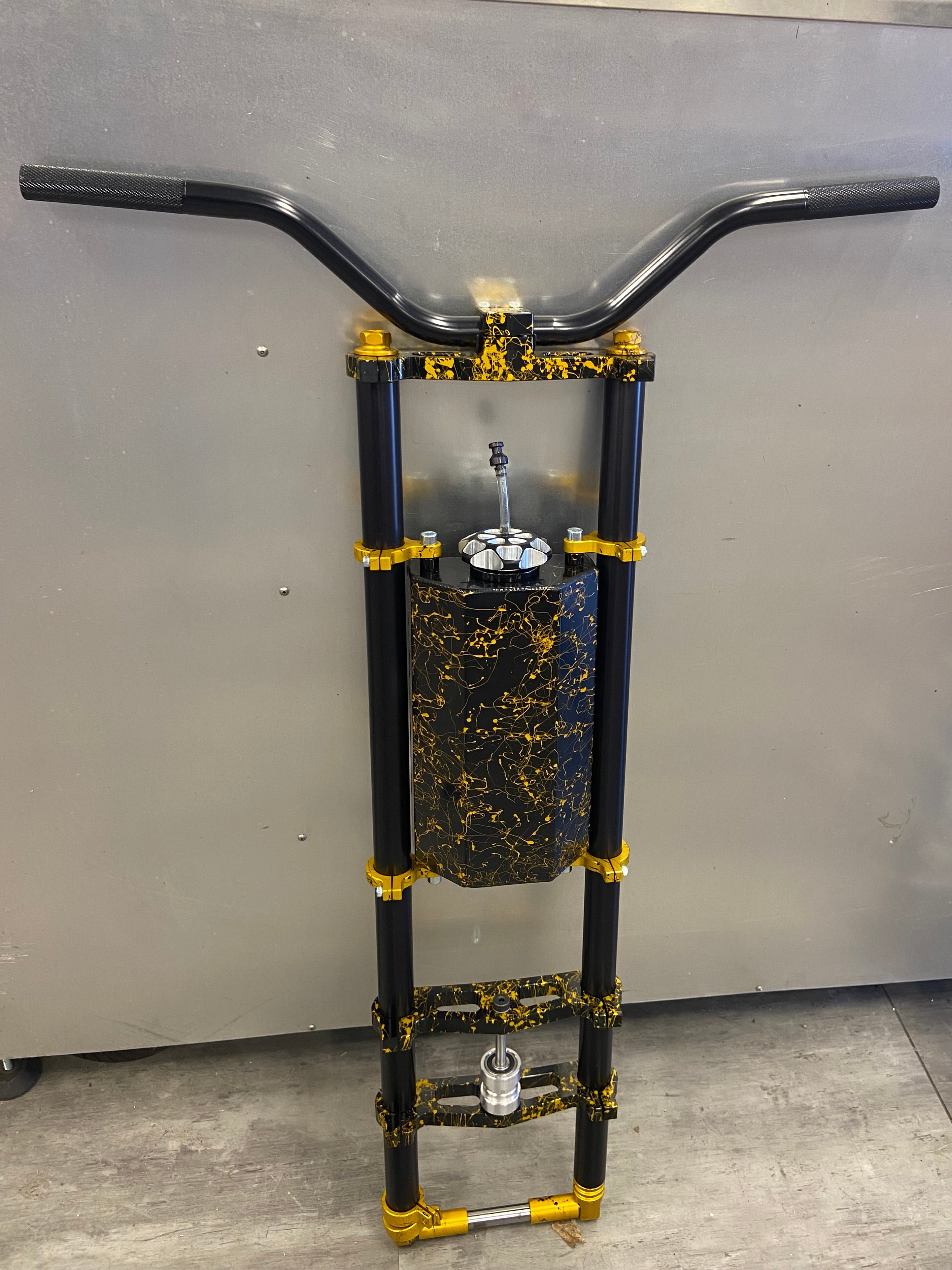 ZE GoPed GSR/BigFoot Triple Tree Front Assembly