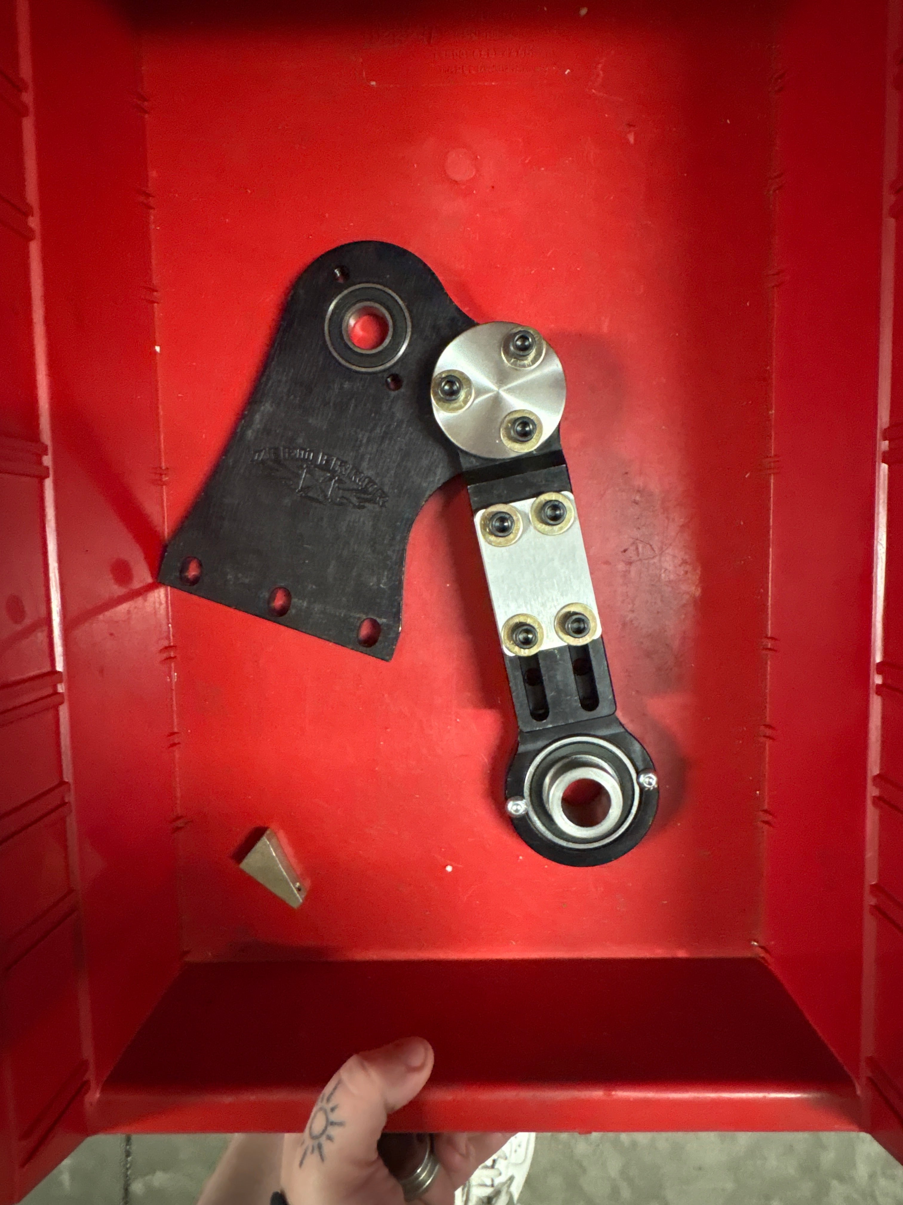 JR Dragster Jackshaft Support Assembly