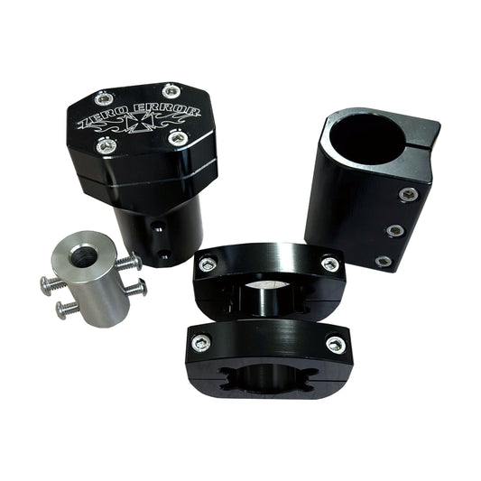 Black Zero Error Racing Pro Race Pole Clamp Set.