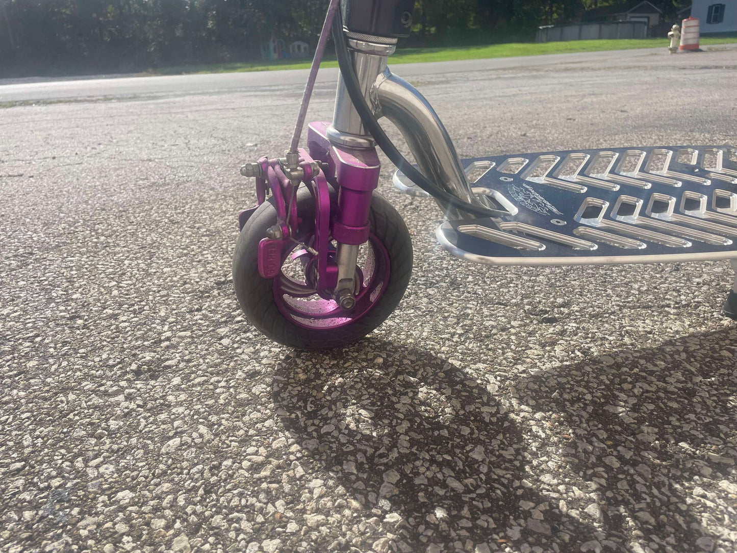 Zero Error Racing Custom GoPed Sport Purple/Black Sport