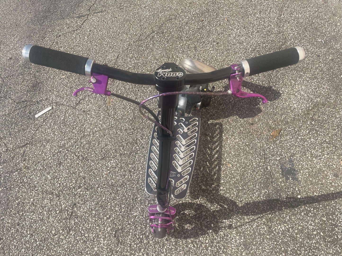 Zero Error Racing Custom GoPed Sport Purple/Black Sport