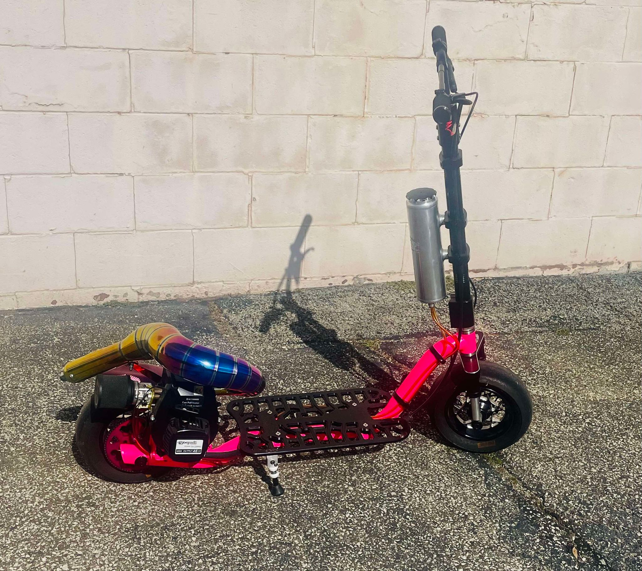 Pink Go-Ped GSR – Zero Error Racing