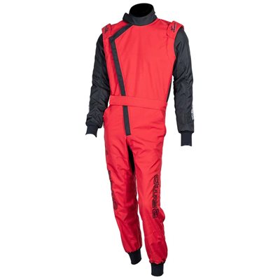 Zamp ZK-40 Adult Kart Race Suit Red / Black