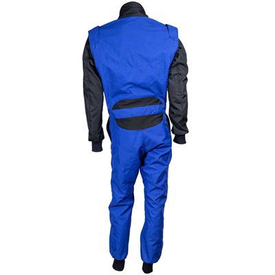 Zamp ZK-40 Adult Kart Race Suit Blue / Black