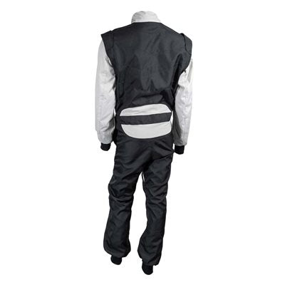 Zamp ZK-40 Adult Kart Race Suit Black / Silver