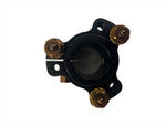 Quarter Midget Rear Hub with 1/4-28 Bronze Color Titanium Bolts.