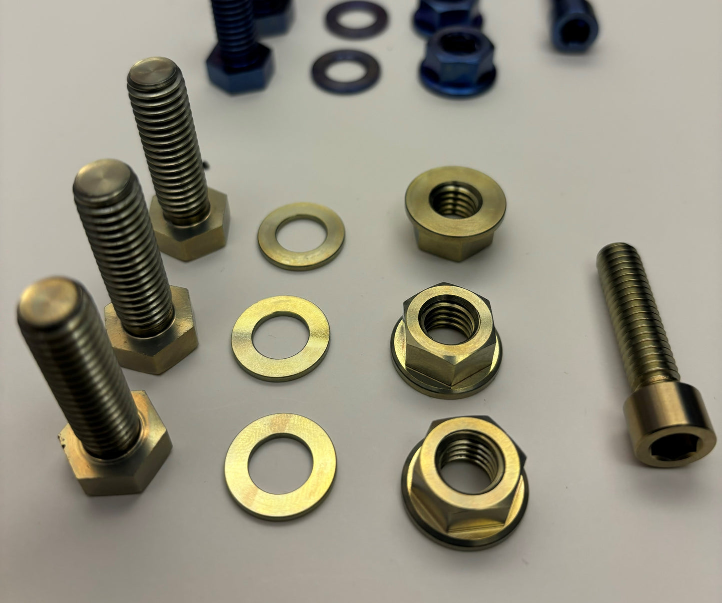 Jr Dragster Drive Hub Titanium Bolt Kit