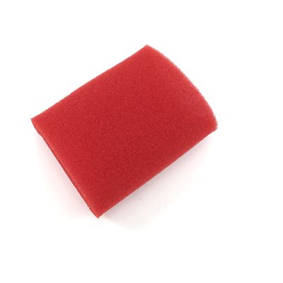 Prefilter, foam 3" x 5" (red) Product Code: UIPF110