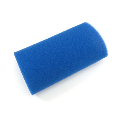 Prefilter, foam 3-1 / 2" x 8" (blue) 50 ppi Product Code: UIPF3128