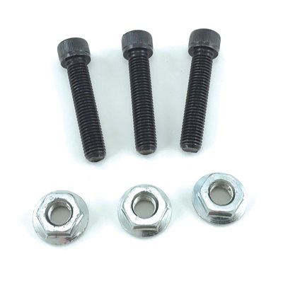 5 / 16-24 Wheel hub bolt & nut kit (3 pcs) Product Code: AP516BK