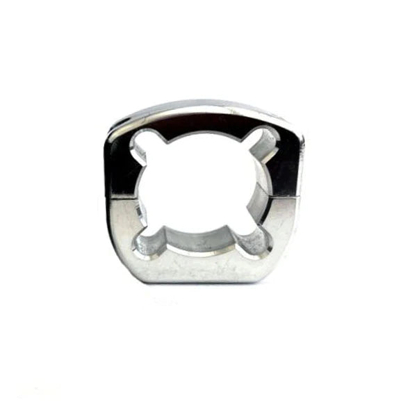 Polished Silver Zero Error Racing Stock Cable Clamp.