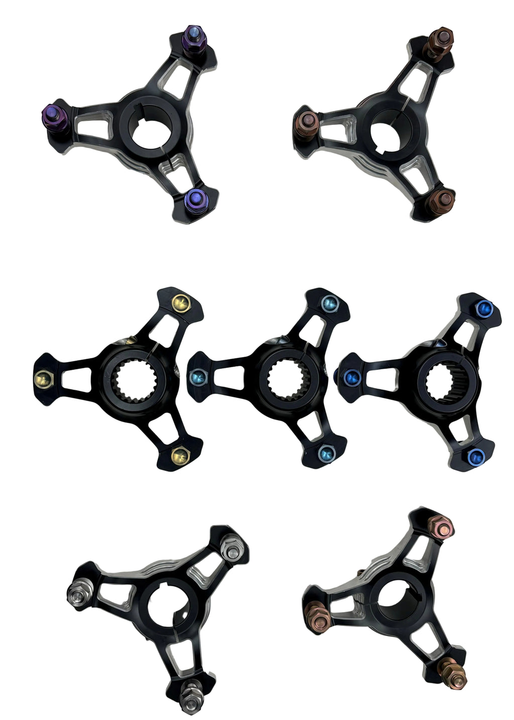 Titanium Hardware Kit for 3-Spoke Wheel / Drive Hub (Bolts Only)