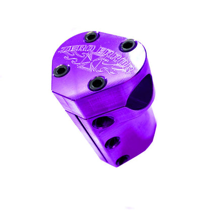 Purple Zero Error Racing GoPed V2 Race Pole Clamps.