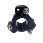 Quarter Midget Rear Hub with 1/4-28 Silver Titanium Bolts.
