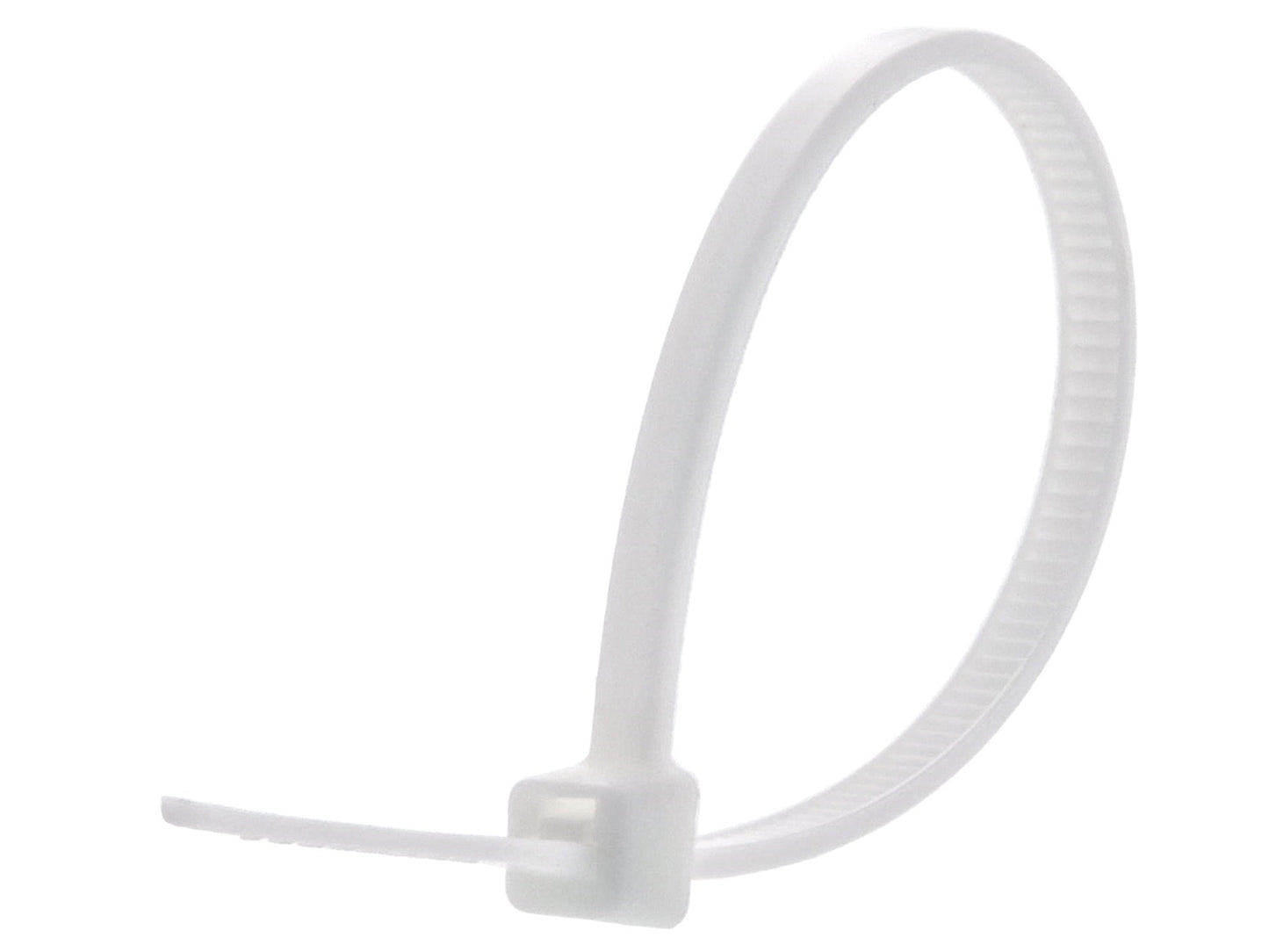 White Colored Cable Zip Tie.