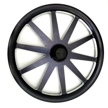 Zero Error Racing 16 Inch Jr Dragster 10 Spoke Wheel Set on White Background.
