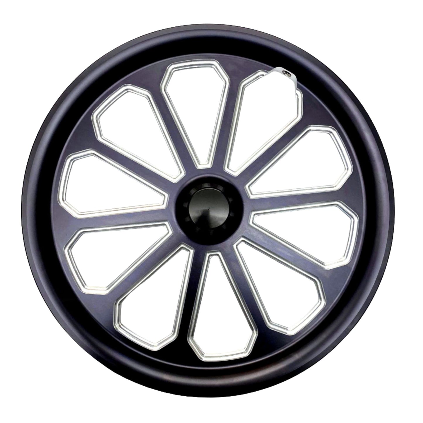 Zero Error Racing 16 Inch Billet Enforcer Junior Dragster Wheel.