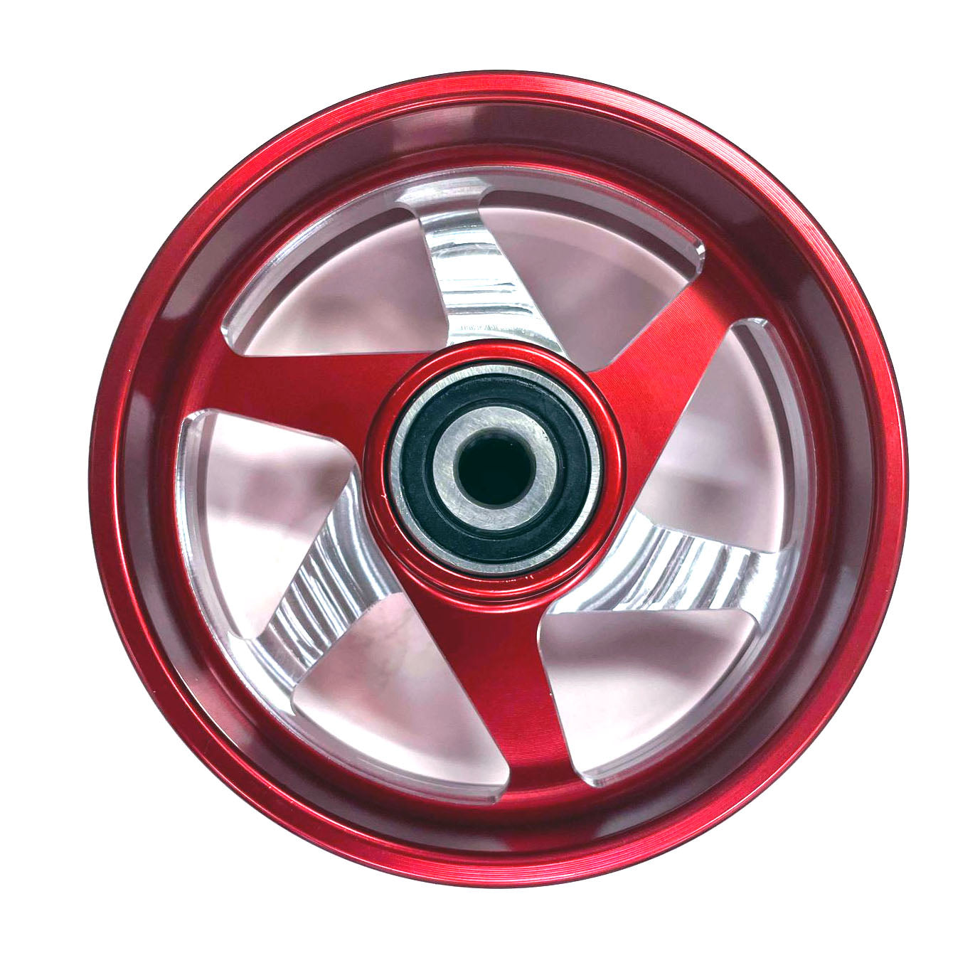 Red Zero Error Racing GoPed Twisted Sport Wheel.