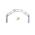 Zero Error Racing Derby Car Alignment Gauge with a Yellow Gauge Next to It..