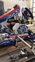Left Side of an Energy Kart on a Zero Error Racing Frame Table.
