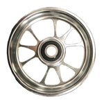 Polished Zero Error Racing GoPed Punisher Sport Wheel.