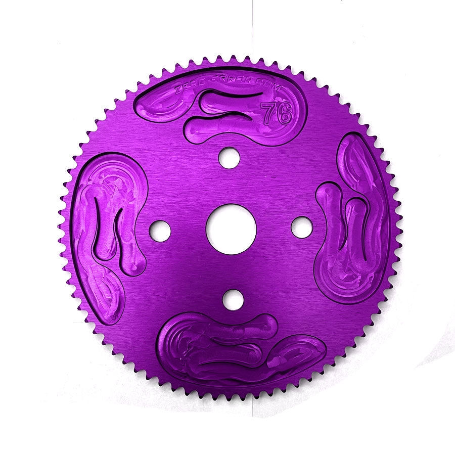 Purple Zero Error Racing GoPed GSR Flame Gear.