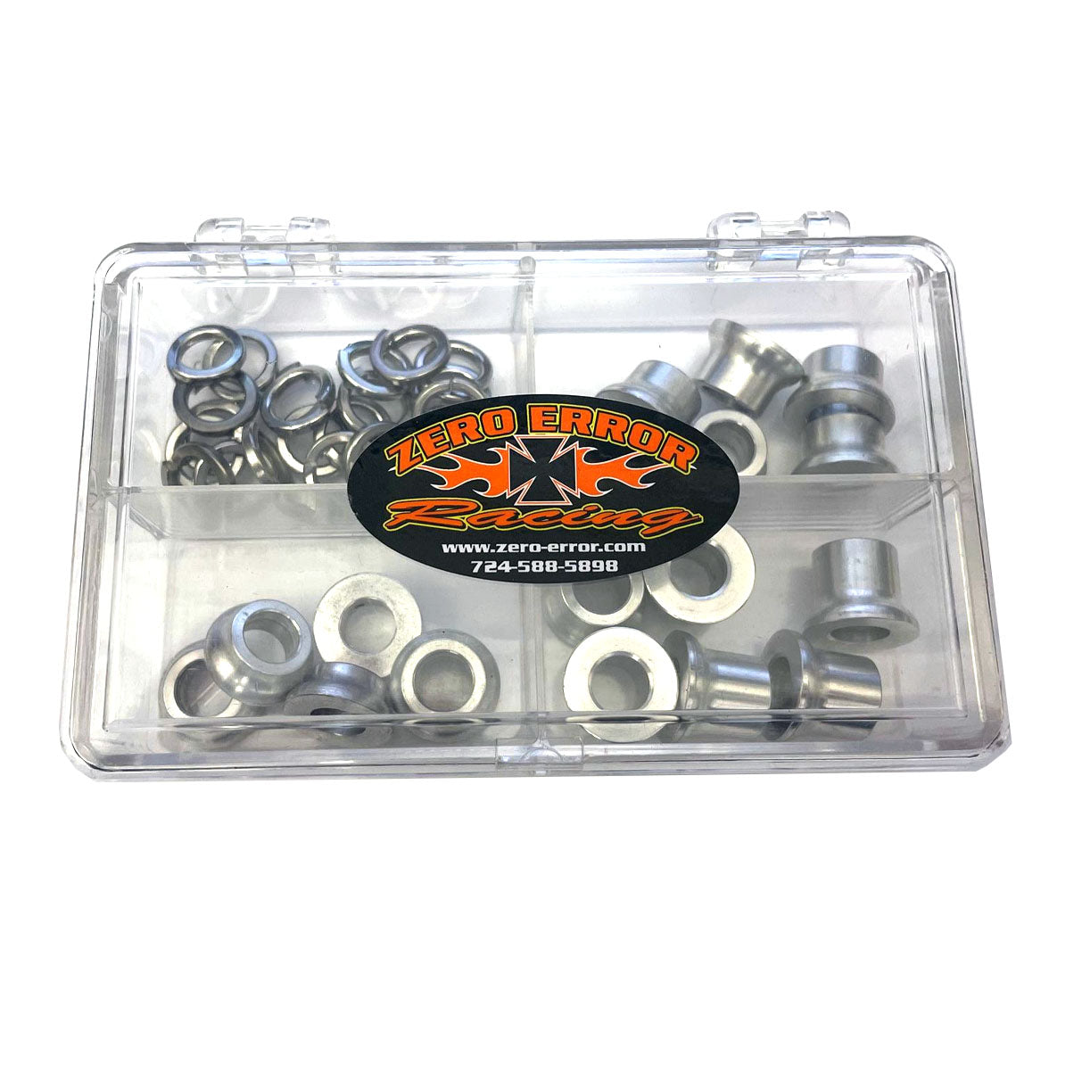 Zero Error Racing Quarter Midget Rod End Spacer Kit.