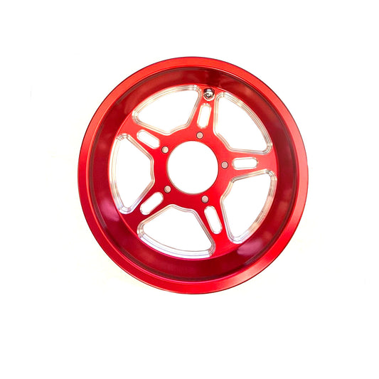 Red Zero Error Racing GoPed Static GSR/Pocket Bike Wheel.