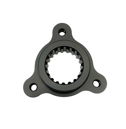 Black Quarter Midget Splined Drive Hub.