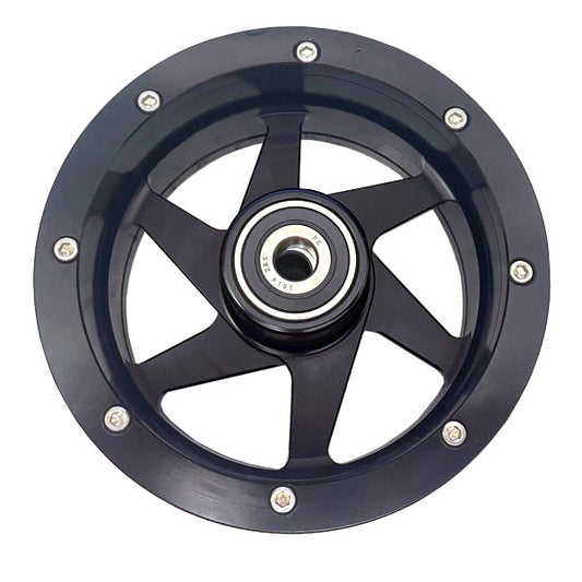 Black Zero Error Racing GoPed Twisted Beadlock Rim.