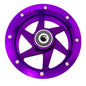 Purple Zero Error Racing GoPed Twisted Beadlock Rim.