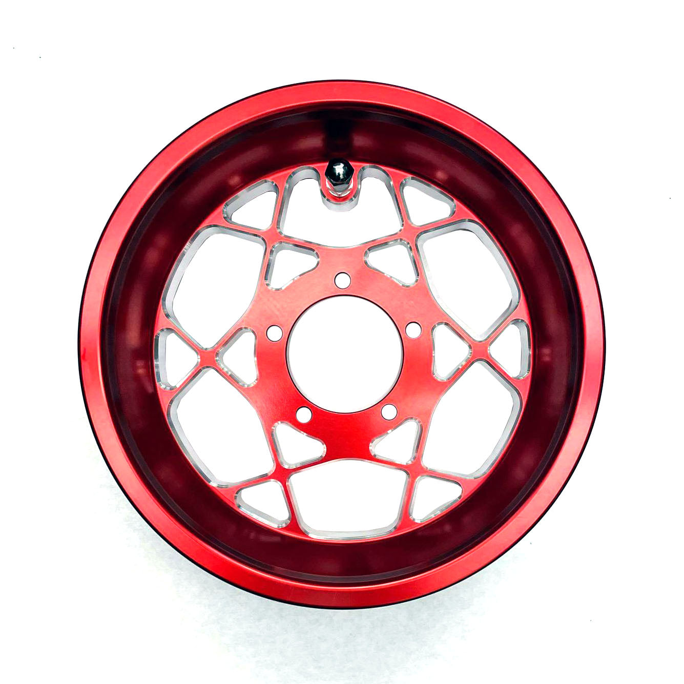 Red X-Factor GSR/Pocket Bike Wheel.