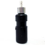 Black Karting Overflow Bottle with Cap.