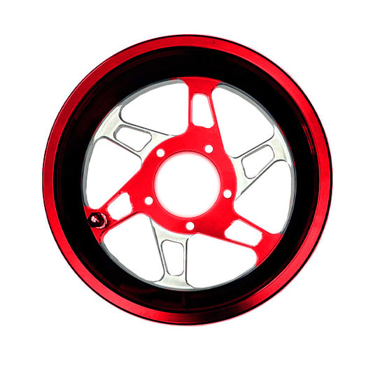 Red Zero Error Racing GoPed Blitz GSR and Pocket Bike Wheel Set.