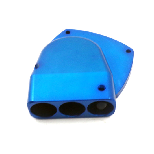 Blue Zero Error Racing Billet Airscoop for Zenoah and RC Engines.