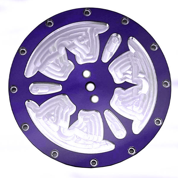 Blue Zero Error Racing Junior Dragster Impaler Polar Clutch Cover.