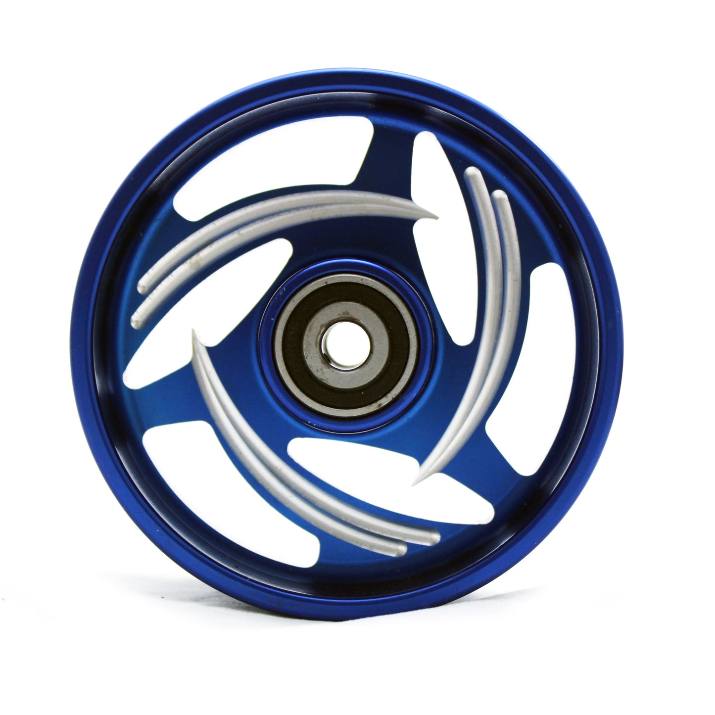 Blue Zero Error Racing Billet GoPed Sport Scorpion Wheel.