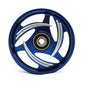 Blue Zero Error Racing Billet GoPed Sport Scorpion Wheel.