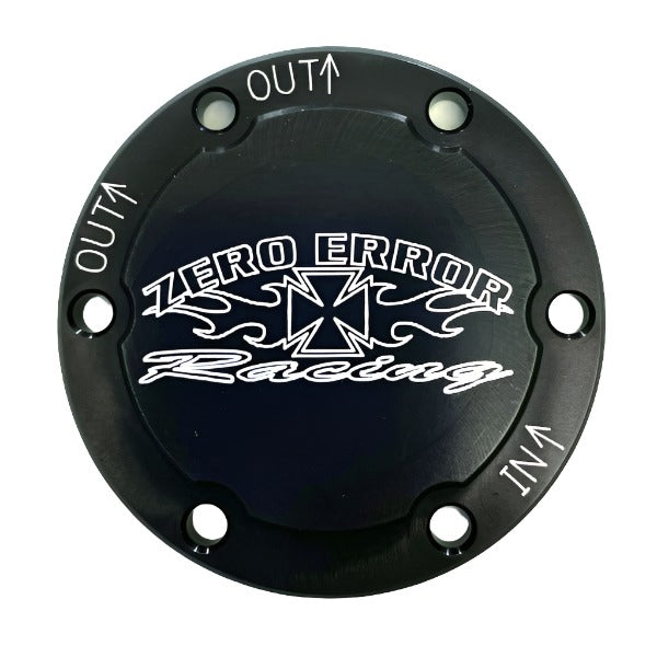 Black Zero Error Racing Junior Dragster Mikuni Billet Fuel Cover.