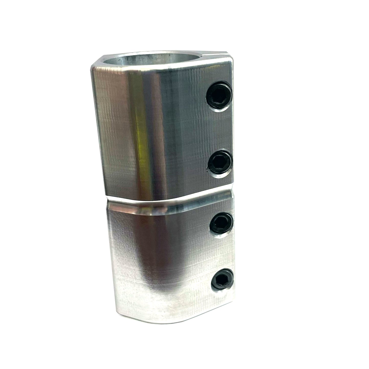 Silver GoPed Stock Pole Clamp.