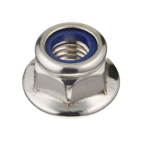 6mm Karting Flanged Nylock Nut.