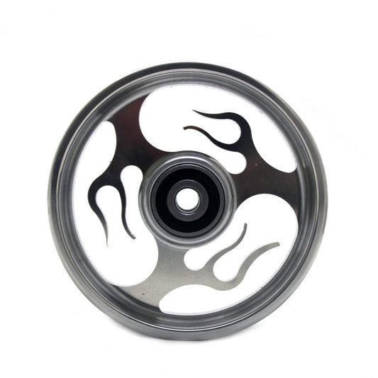 Zero Error Racing GoPed Billet Flame Sport Wheel.