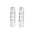 Polished Zero Error Racing Holey Grail Handlebar Grips.