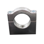 Front of a Zero Error Racing 28mm and 30mm Karting Frame Bracket.