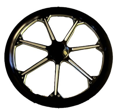 Zero Error Racing Junior Dragster Billet Intimidator Wheels.